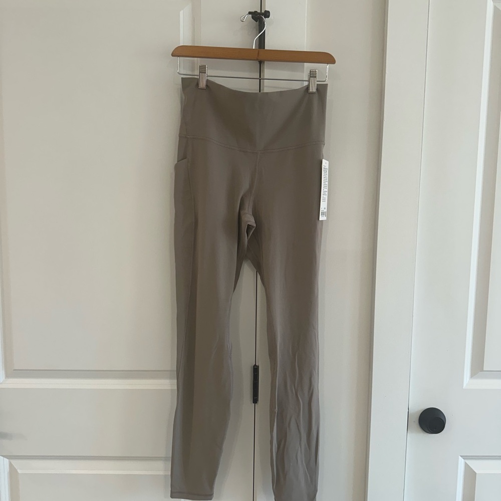 NWT Lululemon Athletica Align HR Pants with Pockets - Taupe